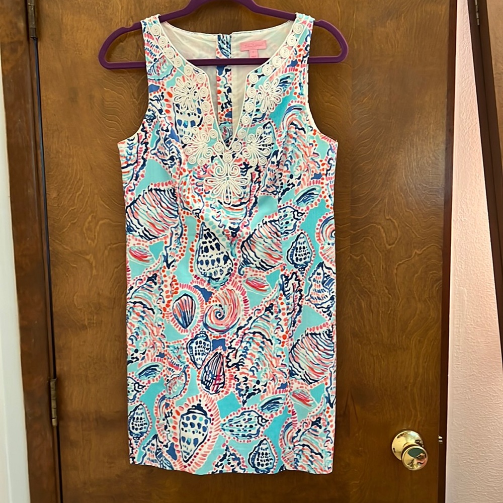 Lilly Pulitzer “Shell Me About It” Shift Dress